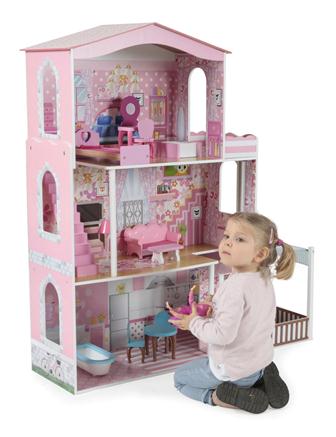 GGI210119 PRINCY BELLA - Casa delle Bambole in Legno H cm.116