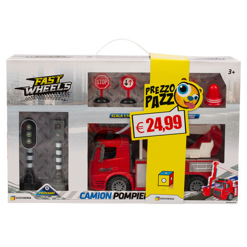 GGI220074 FW CAMION POMPIERI E CARTELLI