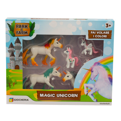 GGI220106 PF SET 4 UNICORNI CONF.SINGOLA  2 MOD.