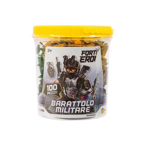 GGI220155 FE BARATTOLO MILITARE 100PZ