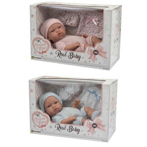 GGI220229 BAMBOLA C&B REAL BABY 33CM ASS.