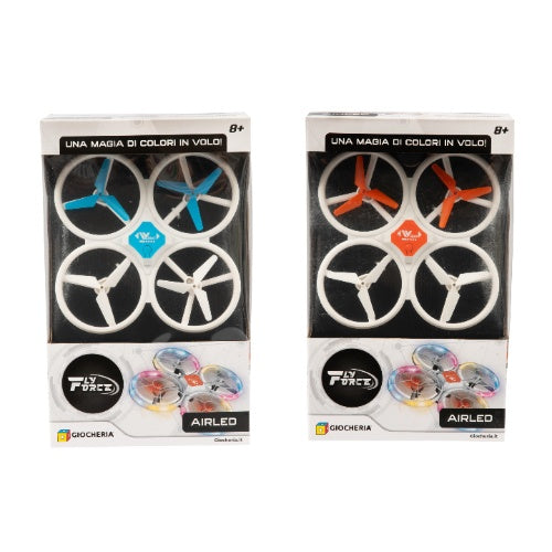 RADIOCOMANDO GGI250072 FW AIRLED DRONE SINGOLO,2 VARIANTI