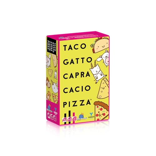 GIOCO DI SOCIETA' GHE141 Taco Gatto Capra Cacio Pizza