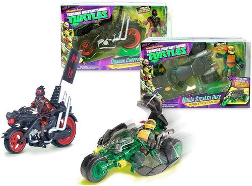 GPH94000-GPF5419-GPZ94000 NINJA TURTLES STEALTH BIKE SINGOLO, ASST.
