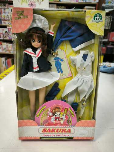 GPZ02138 Bambola Sakura con doppio abito - nuova sigillata!