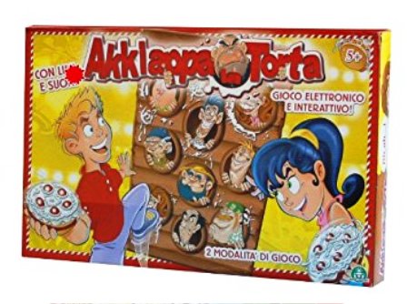 GIOCHI DI SOCIETA' GPZ67300 AKKIAPPA LA TORTA