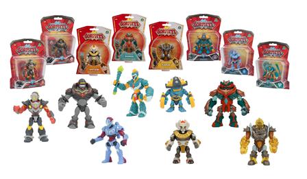 GRA20100 GORMITI SINGOLO S3 PERS. 8CM ASS.11(8 VARIANTI)