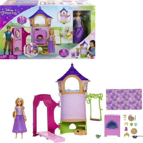 HLW30DISNEY PRINCESS RAPUNZEL TOWER PLAYSET