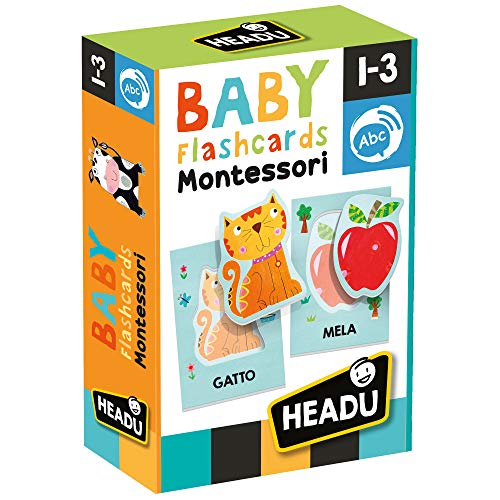 EDUCATIVO IT21666 BABY FLASHCARDS MONTESSORI