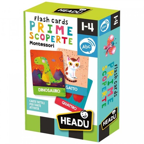 EDUCATIVO IT23097 FLASHCARDS MONTESSORI PRIME SCOPERTE