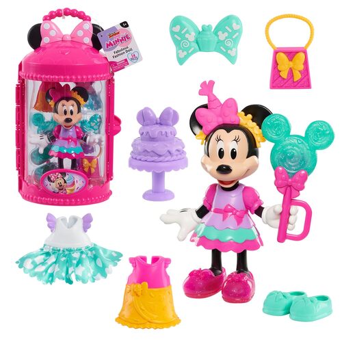 JSP89992 Minnie fashion doll 14 accessori