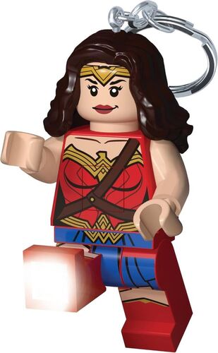 GADGET KE117H LEGO DC PORTACHIAVI LED WONDER WOMAN 7CM