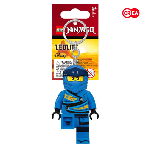 GADGET KE148H PORTACHIAVI LED LEGO NINJAGO JAY 7,5CM
