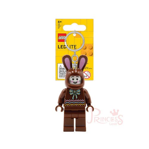 GADGET KE180H PORTACHIAVI LED LEGO CONIGLIO DI CIOCCOLATO