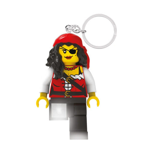 GADGET KE193 PORTACHIAVI LED LEGO PIRATESSA 7,5CM