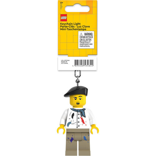 GADGET KE216H PORTACHIAVI LED LEGO PITTORE 7,5CM