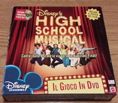 GIOCO DI SOCIETA' L7225 HIGH SCHOOL MUSICAL IN DVD