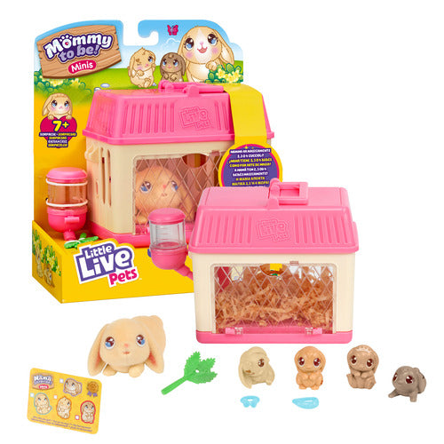 LP301510 LIVE PETS  MOMMY TO BE MINI PLAYSET BUNNY