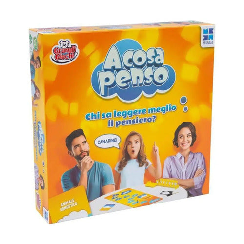 GIOCO DI SOCIETA' MB678583 A COSA PENSO - CHI SA LEGGERE MEGLIO IL PENSIERO?