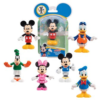 MCC07000 MICKEY PERSONAGGIO SINGOLO 8CM(6 VARIANTI)