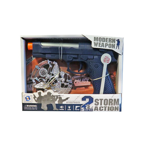 MGG444178 PISTOLA POLICE CON DISTINTIVO SUONI