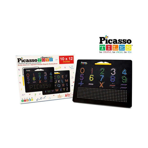 EDUCATIVO - MGGPTB02-BLK Magnetic Lavagna 2 in 1
