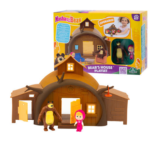 MHA22000 MASHA CASA CON 2 PERSONAGGI