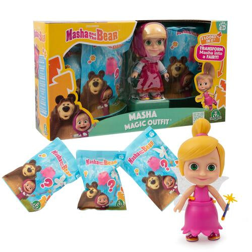 MHA34000 MASHA MAGIC OUTFIT DOLL