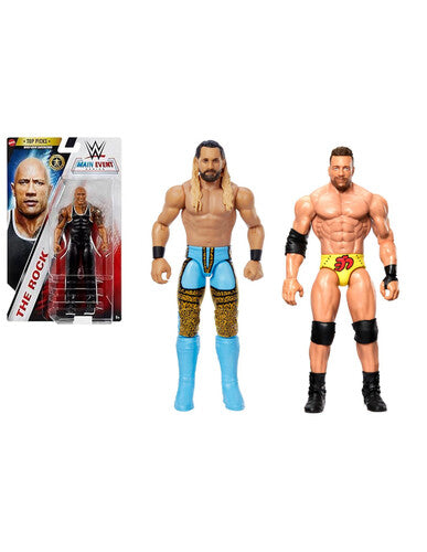 MTTGFT58 WWE Wrestling personaggi singolo, 3 varianti