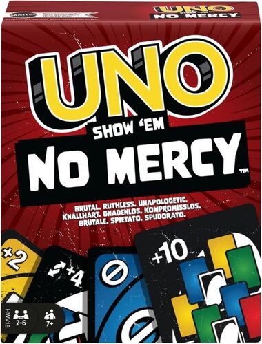 MTTHWV18 Uno No Mercy gioco di carte