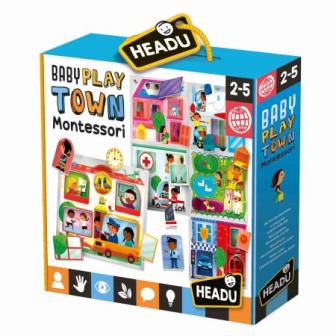 EDUCATIVO MU23615 HEADU - Baby play town montessori
