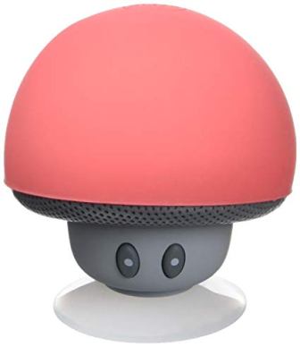 GADGET- MUSH-RD MOB - Speaker Mushroom - Red CREA