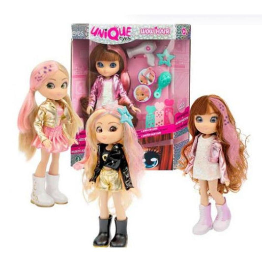 MYM08000 BAMBOLA UNIQUE EYES WOW HAIR