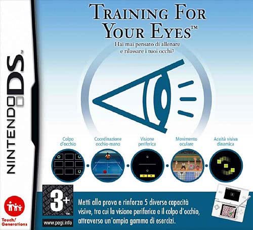 NINTENDO DS TRAINING FOR YOUR EYES