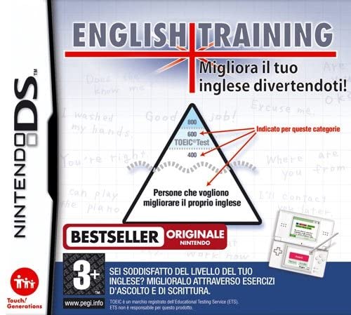 NINTENDO DS ENGLISH TRAINING:MIGLIORA IL TUO INGLESE DIVERTENDOTI