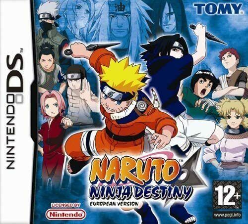 NINTENDO DS NARUTO NINJA DESTINY EUROPEAN VERSION