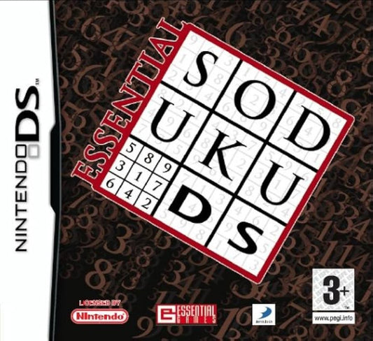 NINTENDO DS ESSENTIAL SUDOKU DS