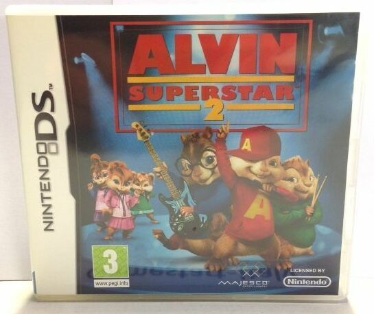 NINTENDO DS ALVIN SUPERSTARS 2