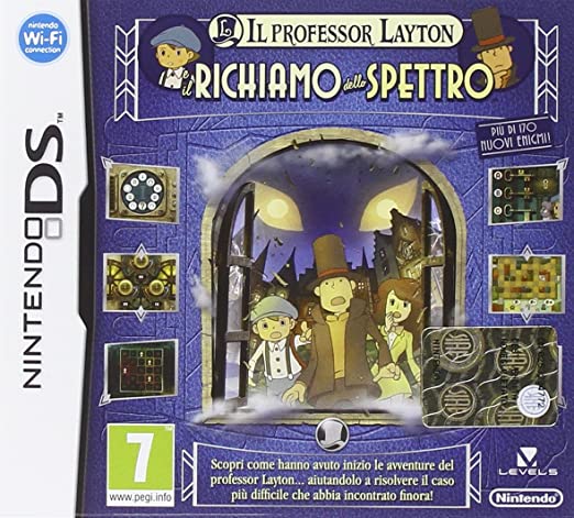 NINTENDO DS IL PROFESSOR LAYTON E IL RICHIAMO DELLO SPETTRO