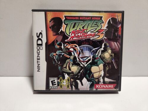 NINTENDO DS TEENAGE MUTANT NINJA TURTLES 3: MUNTANT NIGHTMARE