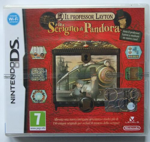 NINTEDO DS IL PROFESSOR LAYTON E LO SCRIGNO DI PANDORA