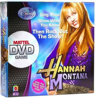 GIOCO DI SOCIETA' P0050 HANNAH MONTANA DVD GAME (IN ITALIANO)