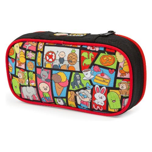 SCUOLA PE922000 PERA TOONS ASTUCCIO OVALE