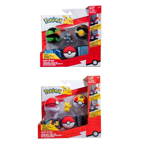 PK170400 Pokémon Clip 'n' Go Poké Ball Set Cintura SINGOLA(Assortimento) 4