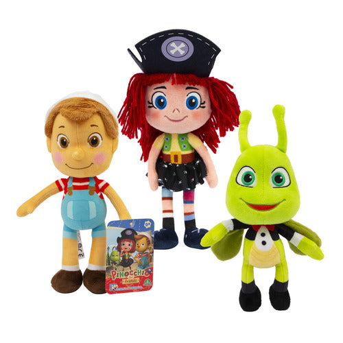 PNH09000 PINOCCHIO AF PLUSH 25CM 2 VARIANTI(PINOCCHIO TERMINATO)