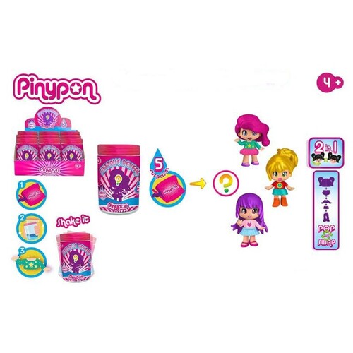 PNY31000 PINYPON SURPRISE REVEAL SINGOLA