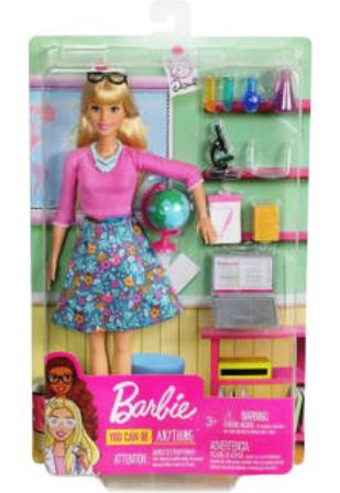 Barbie Studentessa con Mappamondo