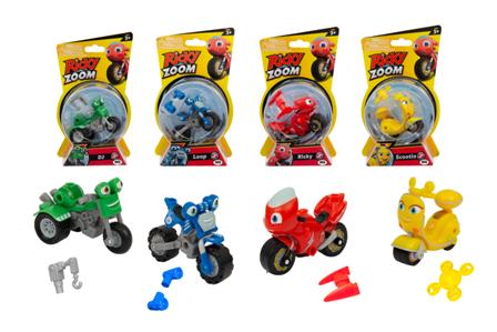 RCY00000 RICKY ZOOM PERSONAGGIO SINGOLO(4 VARIANTI)