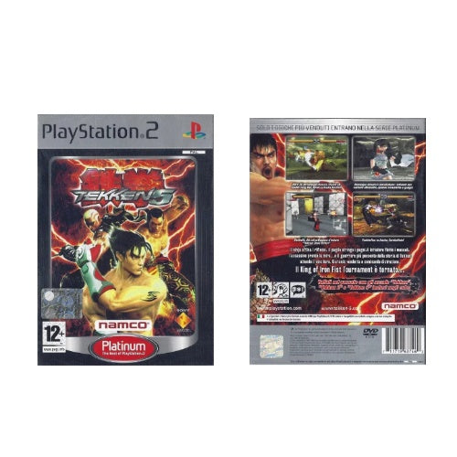 PS2 - SCES53202/P TEKKEN 5  PAL PLATINUM