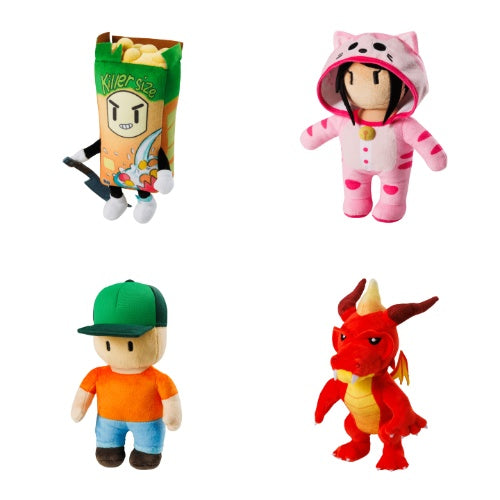 SG7014 STUMBLE GUYS PLUSH 20CM SINGOLO - 4 VARIANTI